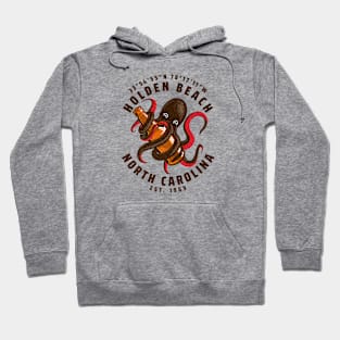 Holden Beach, NC Octopus Summer Vacation Hoodie